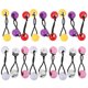 thumbnail image 2 of 20PCS Elastic Hair Ties with Double Balls for Girls, Stylish and Safe Ponytail Accessories, 2 of 5
