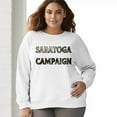 thumbnail image 3 of Women's 330gm 100% Cotton SARATOGA CAMPAIGN Crewneck Sweatshirt, 3 of 15