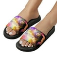 thumbnail image 5 of GZHJMY Stylish Slides for Women Men, Girls of Never Series Soft Flexible Slip-on Sandals Slippers, 5 of 7