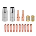 thumbnail image 1 of 16PCS 25AK Welding Torch Accessories Consumables 0.8mm MIG Torch Gas Nozzle Tip Holder of 25AK MIG/, 1 of 5