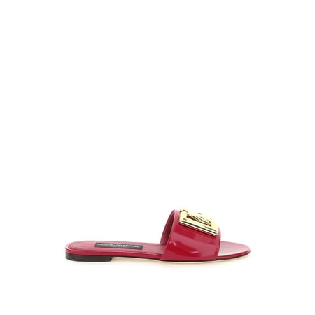 

Dolce & Gabbana Patent Leather Slides