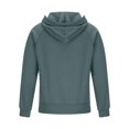 thumbnail image 4 of ZUKMRJPC Men's Hooded Sweatshirts Quarter Zip Long Sleeve Pullover Hoodies Workout Gym Sports Outdoor Jackets with Pocket, 4 of 5
