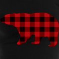 thumbnail image 3 of CafePress - Lumberjack Buffalo Plaid Bea - Women's Dark Pajamas, 3 of 4