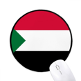 thumbnail image 1 of Sudan National Flag Africa Country Mouse Pad Desktop Office Round Mat for Computer, 1 of 2