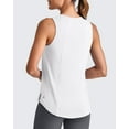 thumbnail image 3 of G4Free Lightweight Workout Tank Tops for Women High Neck Athletic Long Tanks Sleeveless Summer Running Gym Shirts, 3 of 8