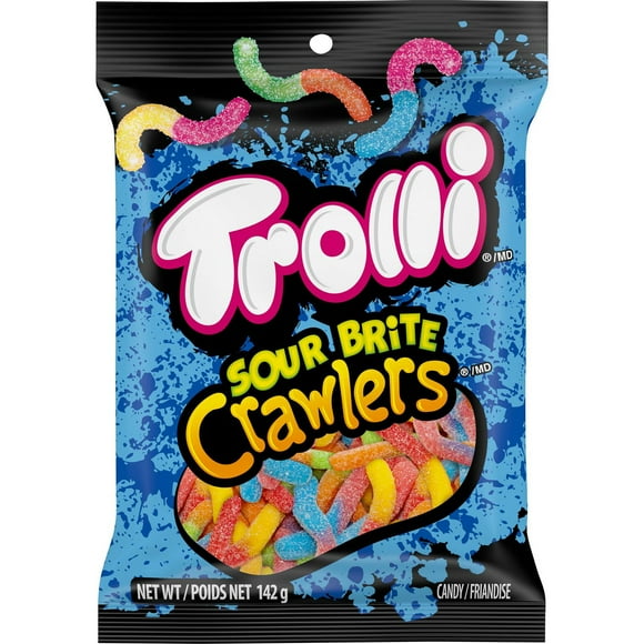 Friandise Gelatinee Sure Brite Crawlers Poids net: 142g