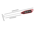 thumbnail image 3 of Party Stainless Steel Tools Long Probe Portable Kitchen Cooking Thermometer Home, 3 of 6