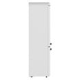 thumbnail image 3 of Forno Storico 22-Inch Retro bottom freezer Fridge in White, 9 cu.ft, copper-tone handle, 3 of 6