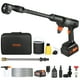 thumbnail image 1 of Hidrolavadora inalámbrica VEVOR, limpiadora portátil de alta presión de 652 PSI y 1,0 GPM, pistola para lavar autos con batería de 4,0 Ah, cargador, boquilla 6 en 1, 1 of 9