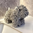 thumbnail image 3 of Toalla de Manos con Diseño de para Baño y Cocina, Suave y Absorbente, Ideal Como Regalo para Amantes de los Perros, Color Marrón., 3 of 6