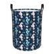 thumbnail image 1 of Fotbe Seahorses And Plants Cesto de Ropa con Asas, Cesto Impermeable de Gran Capacidad, Bolsa de Lavado para Dormitorio, Cesto de Ropa con Ruedas y Asas-Small, 1 of 6