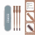 thumbnail image 3 of EGNMCR Nose Hair Cutter 360 Degree Rotation Safe Portable Compact Handheld Nose Hair Cutter Household Goods fold hode, 3 of 3