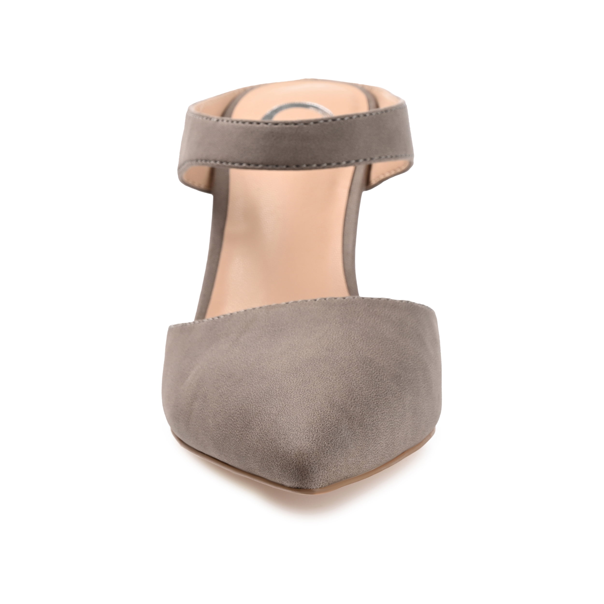 Journee Womens Maevali Mules Mid Stiletto Pointed Toe Pumps