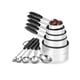thumbnail image 1 of Measuring Cups and Spoons Set: U-Taste 18/8 Stainless Steel 10 Pieces Metal Stacking Kitchen Baking Cooking Food Measure Set 5 Cups 5 Spoons, 1 of 4