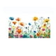 thumbnail image 2 of Pegatinas florales para ventanas: Calcomanías coloridas de primavera para vidrio, protección de doble cara contra colisiones con pájaros, adhesivos reutilizables sin pegamento para ventanas d, 2 of 6