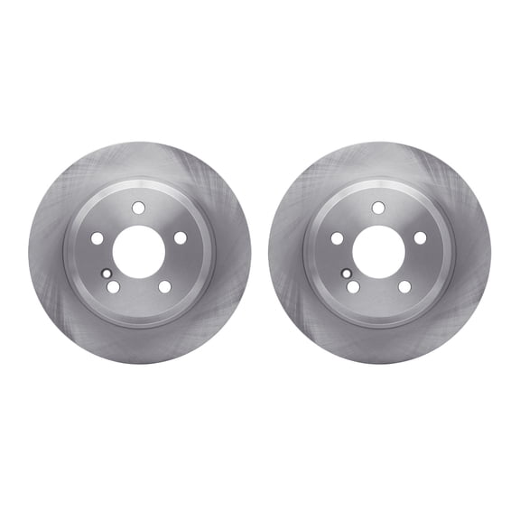 Dynamic Friction Company Rear Brake Rotors 6002-63045