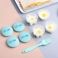 thumbnail image 1 of 5pcs, Egg Poachers With Lids, Plastic Egg Cookers, Pudding Molds, Kitchen Gadgets, Kitchen Stuff, Kitchen Accessories, Home Kitchen Items, 1 of 5