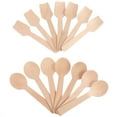 thumbnail image 3 of 200pcs Disposable Wooden Spoons Party Tableware Natural Eco-friendly Shovels, 3 of 8