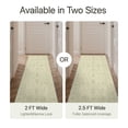 thumbnail image 6 of DEORAB 2x3 Area Rugs Persian Mint Green Low Pile Lightweight Machine Washable Non Slip Doormat for Entryway, Front Door, Kitchen, Bathroom, 6 of 8