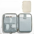 thumbnail image 1 of 13 14 15 inch Laptop Sleeve Tablet Case PU Leather Shockproof Business Notebook Computer Bag Ultrabook Pouch For HP/Dell/Lenovo Apricot-15.6 inch, 1 of 6