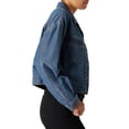 thumbnail image 4 of Levi Strauss Signature Women’s and Women’s Plus Way Out West Vintage Easy Trucker Denim Jacket, Sizes XS-XL, 4 of 8