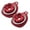 Red, variant on 1 Pc Apple Cutter 6 Slices, 6 Blade Apple Slicer, Apple Slicer Tool with Stainless Steel Blades, Super Sharp Fruit Cutter Fruit Slicer, 4.43x3.34 Inch, Dark Red