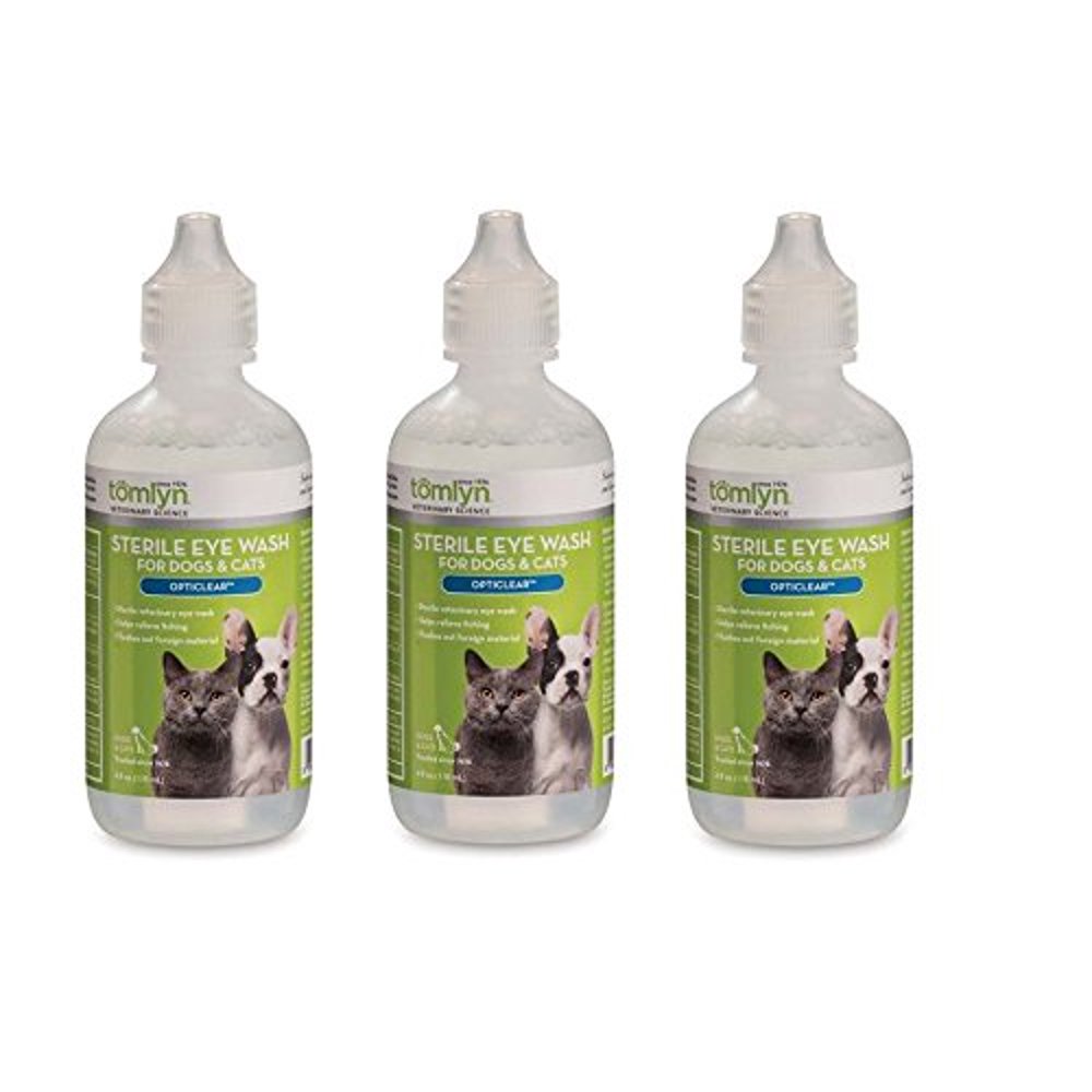 Sterile Pet Eye Wash For Dogs & Cats Cleans & Soothes Pet's Irritable