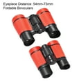 thumbnail image 3 of Uxcell Binoculars 4X30 Compact Foldable Shock Proof Binoculars with Neck Strap Red, 3 of 6