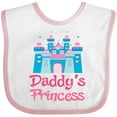 thumbnail image 3 of Inktastic Princess (Daddy's) Girls Baby Bib, 3 of 4