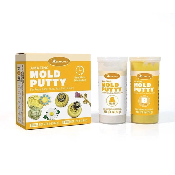 Alumilite Amazing Mold Putty Kit-0.66lb