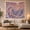 Koi Blossom Pond, variant on Crowned Crane Flight with Wings Fully Extended Predominantly, Mystical Fantasy for Space Lovers, Galaxy Room Decor, Mother'S Day Gift, Tapestry Wall Hanging for Bedroom and Dorm