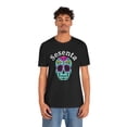 thumbnail image 6 of Sesenta Spanish 60th Birthday Fiesta/party sugar skeleton Unisex T-shirt, 6 of 9