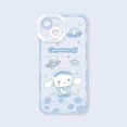 thumbnail image 1 of Kuromi-funda suave MyMelody Cinnamoroll para iPhone 14 Pro Max 13 12 Mini 11 Pro XR XS X 8 7 6 6S Plus SE 2020, funda mate de silicona Fivean unisex, 1 of 2