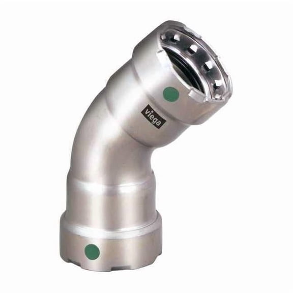 Viega Viega MegaPress 45 elbow, 3/4" x 3/4" 90060