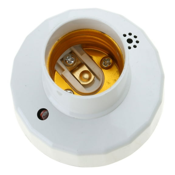 Indoor Outdoor E27 Motion Sensors Light Socket for Home Safety Easy Installation