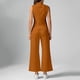 thumbnail image 4 of Conjuntos de dos piezas para mujer para el verano 2025: camiseta sin mangas con cuello alto y pantalones cortos. Chándal deportivo, XS-XXL., 4 of 6