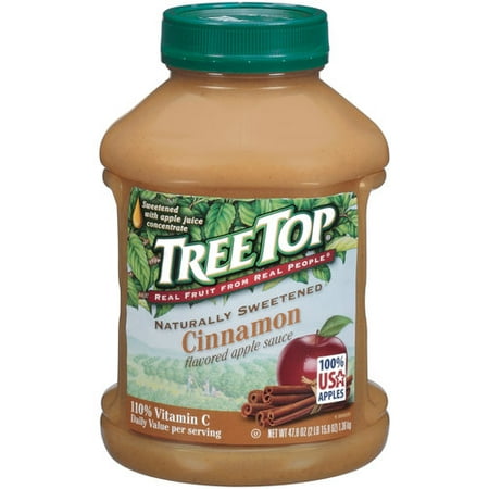 Tree Top Cinnamon Flavored Apple Sauce, 47.8 oz