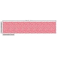 thumbnail image 2 of Country Home Fabric by the Yard, Little Daisies Bouquets Girls Bedroom Desgin Freshness Pink Backdrop, Decorative Upholstery Fabric for Sofas and Home Accents, 3 Yards, Teal Pink White by Ambesonne, 2 of 4