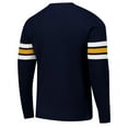 thumbnail image 3 of Unisex Uscape Apparel Navy Michigan Wolverines Renew Knit Vintage Pullover Sweater, 3 of 3