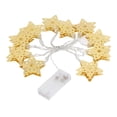 thumbnail image 3 of Cadena De Luces Musulmanas, Decoración De Luces De Cadena De Estrellas Alimentadas Por Batería Flexible Para Festivales Para Courtyardpatio ANGGREK CI2718, 3 of 8