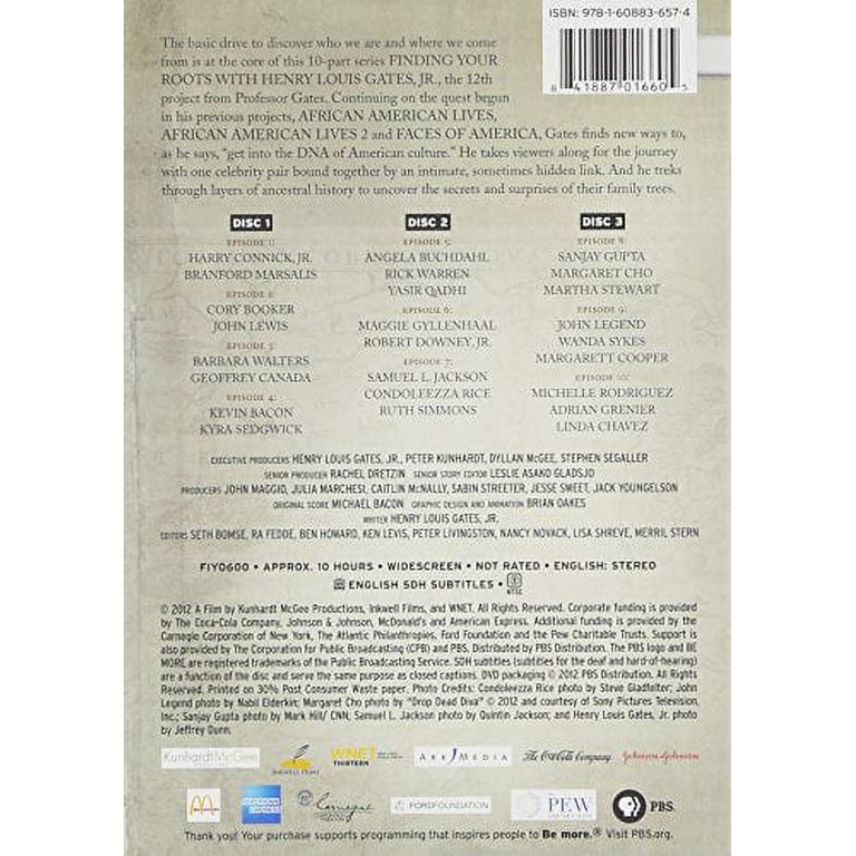 Finding Your Roots (DVD), PBS (Direct), Documentary
