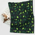 thumbnail image 6 of Pofeuu Dinosaurs Print Puppy Blanket,Dog Blankets,Pet Blanket Cozy Cat Blankets for Indoor Cats, Fuzzy Pet Blanket for Kitten Doggy Dog Blankets-Small, 6 of 8
