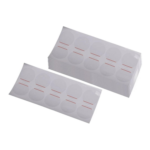 10 pegatinas transparentes redondas para proteger la parte trasera del reloj contra arañazos. 35 mm