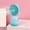 Blue, variant on sruoe Fan Mini Desktop Fan, Tabletop Fans Low Noise, Portable Fan, Table Fans For Bedroom, Small Table Fan, Oscillating Office Home Quiet Mini Electric Fan