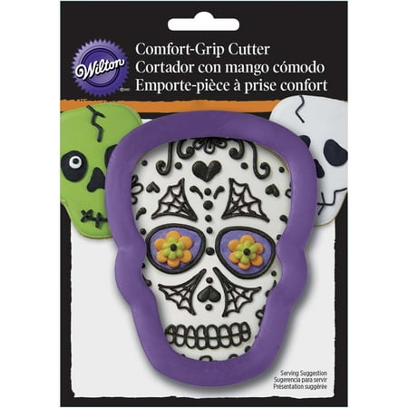 UPC 070896037428 product image for Wilton Comfort Grip Purple Skull Cookie Cutter, 2310-3742 | upcitemdb.com