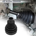 thumbnail image 3 of Unique Bargains No.20846096 Inner CV Joint Boot Kit with Clamps for Cadillac SRX 2010-2011, 3 of 7
