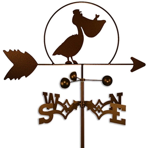 SWEN Products Inc Handmade Pelican Bird Weathervane