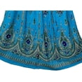 thumbnail image 2 of Indian Crafts Rayon Long Skirt Sequence Work Indian Designer Women Dress Traditional Clothing, 2 of 2