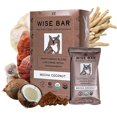 thumbnail image 1 of Adaptogen Mushroom Nutrition Bars with Reishi, Lions Mane & Ashwagandha, Organic Vegan & Gluten Free Snacks for Natural Focus, Energy & Immunity Support, Peanut Butter Banana, 12 Count, 1 of 5