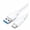 White, variant on 1.6FT USB 3.2 Gen 2 USB A to USB C Cable, 10Gbps High Speed Data Transfer, 60W 3A Fast Charging Cord for External Hard Drive, SSD, CarPlay, Laptop